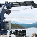 marine machinery telescopic boom ship crane